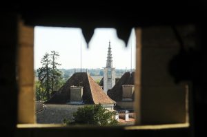 Montée au clocher de l’abbatiale  de Saint-Sever