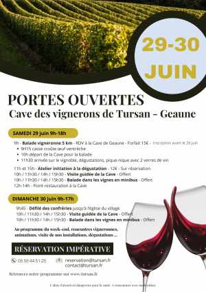 Portes ouvertes de la Cave des Vignerons de Tursan