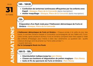 Halloween – Le programme