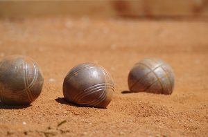 Concours de pétanque