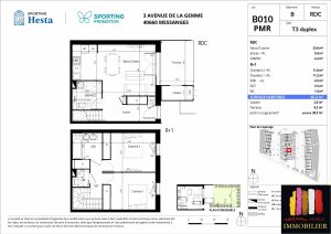 51337274  – Maison – 3 pièces à MESSANGES