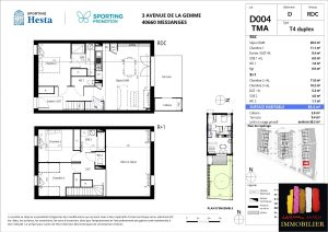 51337374  – Maison – 4 pièces à MESSANGES