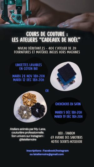 LES ATELIERS « CADEAUX DE NOËL »